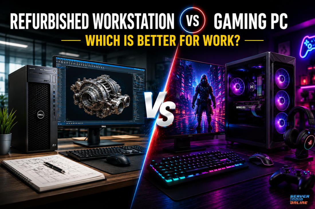 Refurbished Workstation vs Gaming PC: Which Is Better for Work?
