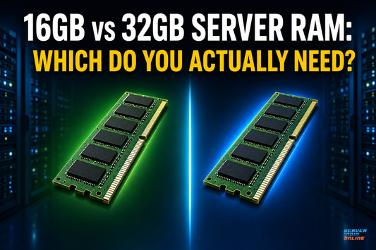 6GB vs 32GB Server RAM: Which Do You Actually Need?