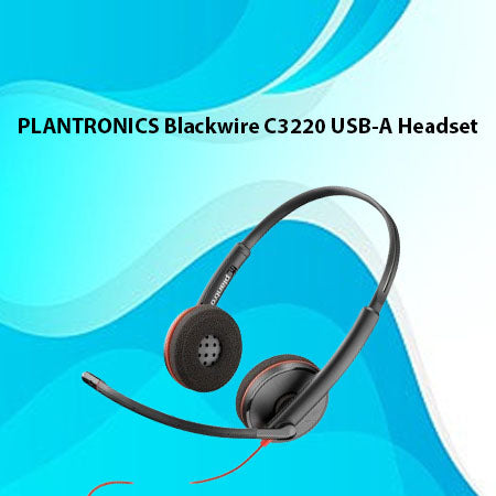 Plantronics Blackwire C3220 USB‑A Headset