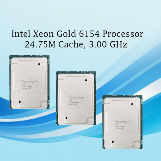 Intel® Xeon® Gold 6154 Processor 24.75M Cache, 3.00 GHz